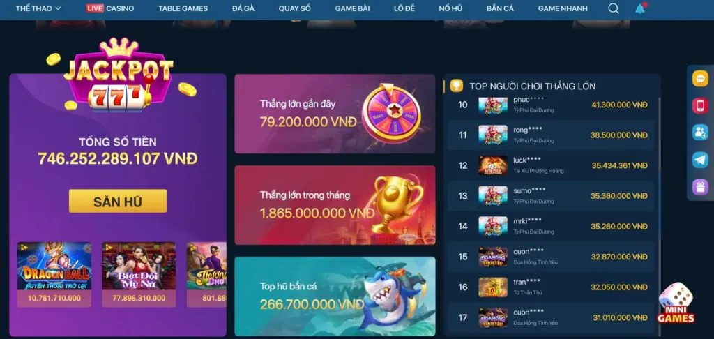 Giao diện chơi Bắn Cá shbrt